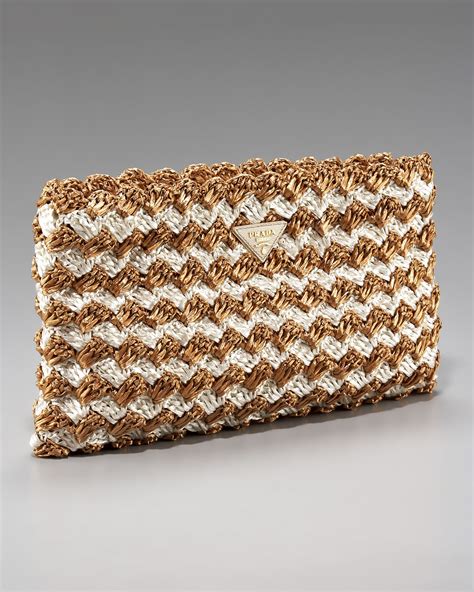 designer prada clutch.